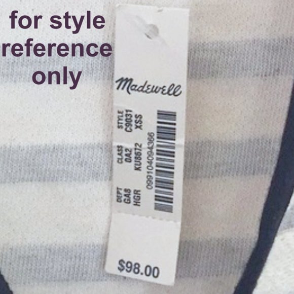 Madewell Elise Embroidered Short Sleeve Hoodie - Picture 9 of 9